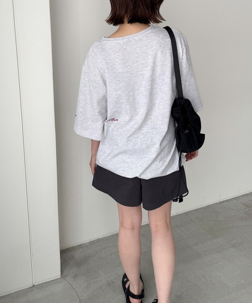 CANAL JEAN(キャナルジーン)の「Twelve12 Calm air Tシャツ(Tシャツ/カットソー・レディース・イエロー/アッシュ/ネイビー・X-LARGE/LARGE)」の21枚目の写真