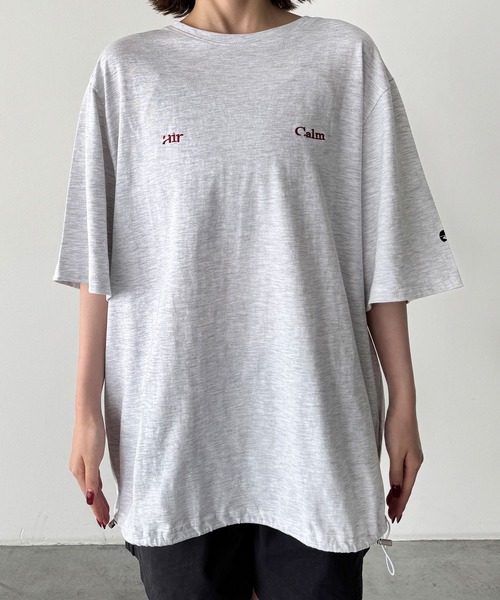 CANAL JEAN(キャナルジーン)の「Twelve12 Calm air Tシャツ(Tシャツ/カットソー・レディース・イエロー/アッシュ/ネイビー・X-LARGE/LARGE)」の7枚目の写真