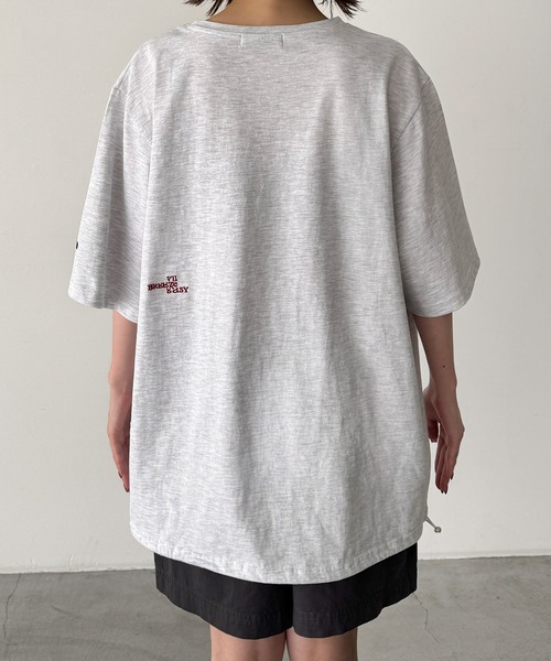 CANAL JEAN(キャナルジーン)の「Twelve12 Calm air Tシャツ(Tシャツ/カットソー・レディース・イエロー/アッシュ/ネイビー・X-LARGE/LARGE)」の9枚目の写真