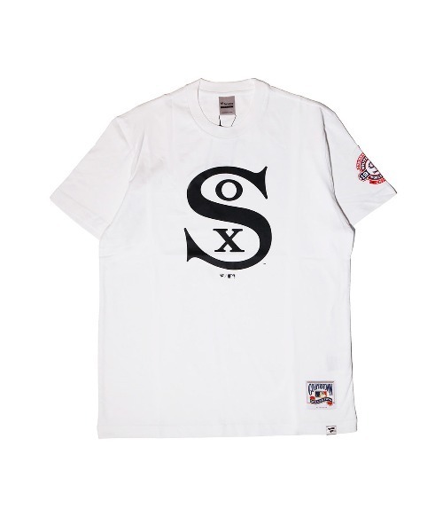 Fanatics(ファナティクス)の「ファナティクス【Fanatics】‐ ホワイトソックス 半袖Tシャツ【COOPERSTOWN DOUBLE LOGO S/S TEE WHITE SOX WHITE ML0126SS0007】(Tシャツ/カットソー・メンズ・ホワイト・M/L/XL)」の1枚目の写真