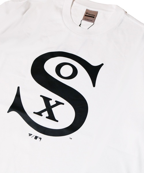 Fanatics(ファナティクス)の「ファナティクス【Fanatics】‐ ホワイトソックス 半袖Tシャツ【COOPERSTOWN DOUBLE LOGO S/S TEE WHITE SOX WHITE ML0126SS0007】(Tシャツ/カットソー・メンズ・ホワイト・M/L/XL)」の2枚目の写真