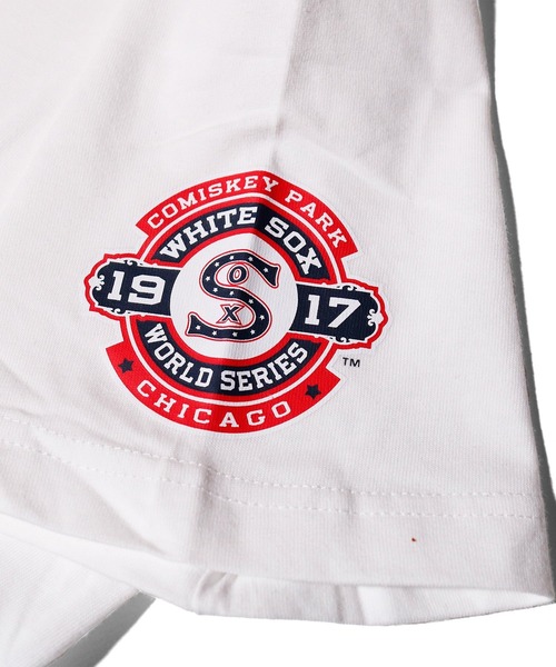 Fanatics(ファナティクス)の「ファナティクス【Fanatics】‐ ホワイトソックス 半袖Tシャツ【COOPERSTOWN DOUBLE LOGO S/S TEE WHITE SOX WHITE ML0126SS0007】(Tシャツ/カットソー・メンズ・ホワイト・M/L/XL)」の4枚目の写真