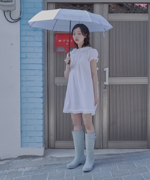 ROCKFISH WEATHERWEAR(ロックフィッシュウェザーウェア)の「BABYDOLL DRESS(ワンピース・レディース・ブラック/ライトブルー/ホワイト・M/S)」の17枚目の写真