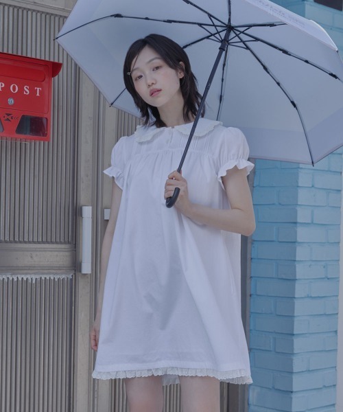 ROCKFISH WEATHERWEAR(ロックフィッシュウェザーウェア)の「BABYDOLL DRESS(ワンピース・レディース・ブラック/ライトブルー/ホワイト・M/S)」の18枚目の写真