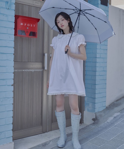 ROCKFISH WEATHERWEAR(ロックフィッシュウェザーウェア)の「BABYDOLL DRESS(ワンピース・レディース・ブラック/ライトブルー/ホワイト・M/S)」の19枚目の写真
