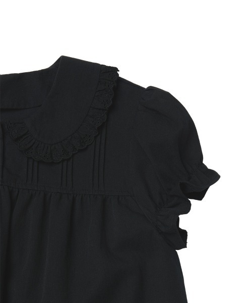 ROCKFISH WEATHERWEAR(ロックフィッシュウェザーウェア)の「BABYDOLL DRESS(ワンピース・レディース・ブラック/ライトブルー/ホワイト・M/S)」の4枚目の写真