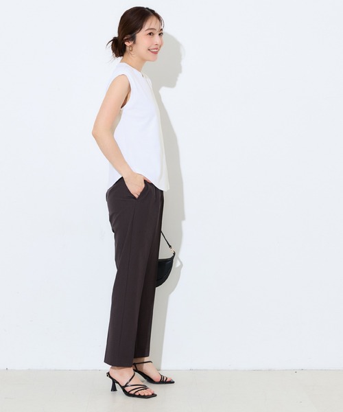 coca(coca)(コカ)の「【伊藤千晃様着用】接触冷感ノースリーブTシャツ(Tシャツ/カットソー・レディース・ブラック/ホワイト・L/S/M)」の13枚目の写真