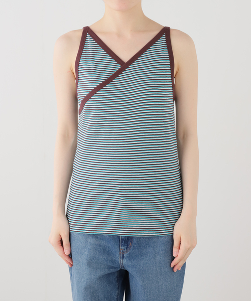 INSCRIRE(アンスクリア)の「INSCRIRE/アンスクリア Wellness Camisole キャミソール(キャミソール・レディース・ブルー・MEDIUM)」の1枚目の写真