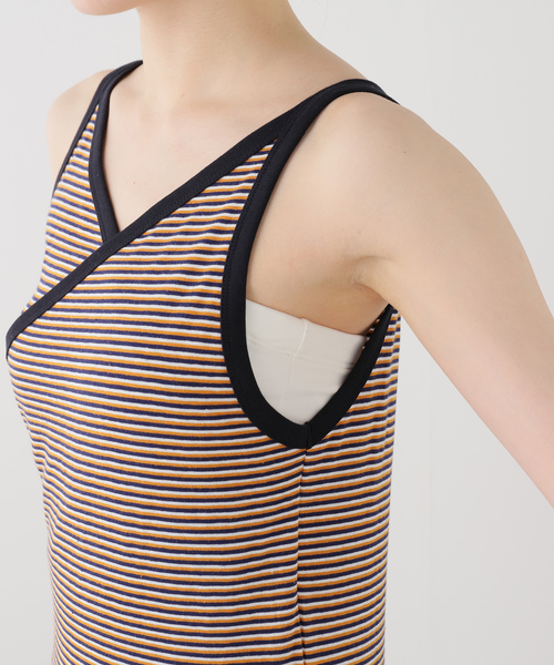 INSCRIRE(アンスクリア)の「INSCRIRE/アンスクリア Wellness Camisole キャミソール(キャミソール・レディース・ブルー・MEDIUM)」の4枚目の写真