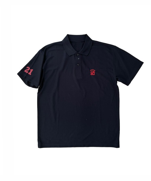 INTERPLAY(インタープレイ)の「【INTERPLAY】IP EMB. S/S Polo Shirts(ポロシャツ・レディース・ブラック/ネイビー/バーガンディー・LARGE)」の1枚目の写真