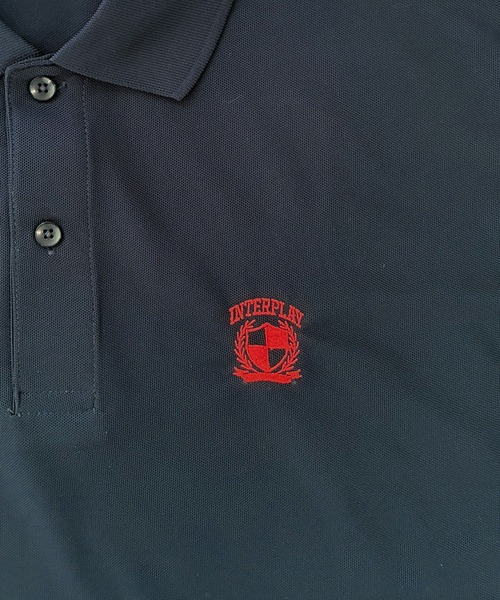 INTERPLAY(インタープレイ)の「【INTERPLAY】IP EMB. S/S Polo Shirts(ポロシャツ・レディース・ブラック/ネイビー/バーガンディー・LARGE)」の11枚目の写真