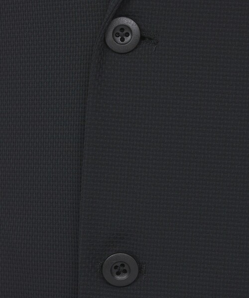 ABAHOUSE GRAY(アバハウスグレイ)の「【接触冷感/セットアップ対応】ナイロンジャガード ストレッチ シングルジャケット(テーラードジャケット・メンズ・ブラック/ネイビー/カーキ・48/50/44/46)」の11枚目の写真