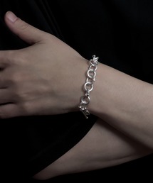 YArKA（ヤーカ）の「【YArKA/ヤーカ】stripe design chain bracelet ラインデザインチェーンブレスレット（ブレスレット）」