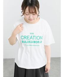 【接触冷感】刺繍ロゴTシャツ