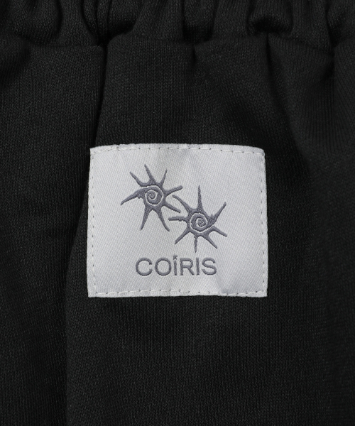 COIRIS(コイリス)の「ラジオカーゴワイドスウェットパンツ(3カラー)(スウェットパンツ・レディース・グレー/スカイブルー/ブラック・FREE)」の5枚目の写真