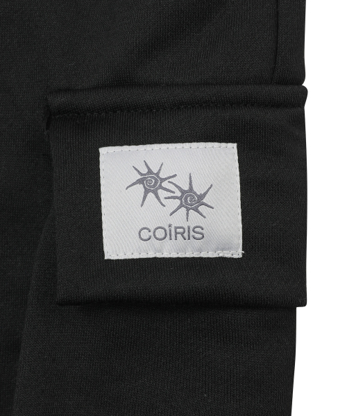 COIRIS(コイリス)の「ラジオカーゴワイドスウェットパンツ(3カラー)(スウェットパンツ・レディース・グレー/スカイブルー/ブラック・FREE)」の7枚目の写真