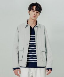 ADHOC（アドホック）の「男性ユーティリティシャケット (LT-GREY)（その他アウター）」