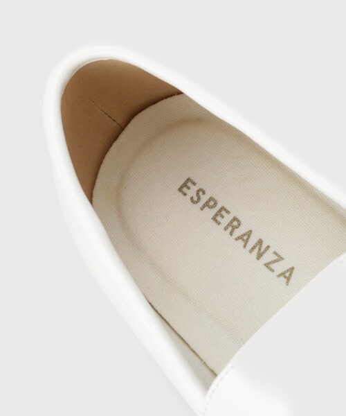 ESPERANZA(エスペランサ)の「厚底スニーカーソール ローファー(スニーカー・レディース・ホワイト/ブラック/ブルー系その他4・LL/S/M/L)」の12枚目の写真