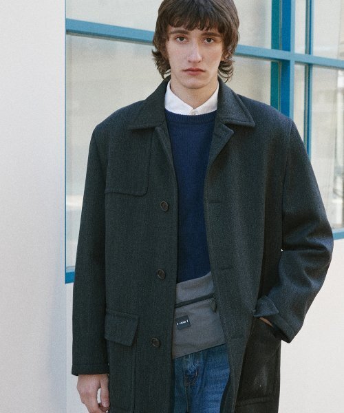 LEEHO FOR MEN(イホフォーメン)の「PASEO(grey)(メッセンジャーバッグ・メンズ・その他・FREE)」の2枚目の写真