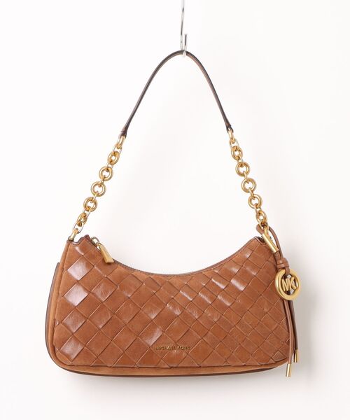 MICHAEL KORS（マイケルコース）の「NOLITA チェーン ポシェット ミディアム（ショルダーバッグ・レディース・ブラウン系・FREE）」の5枚目の写真