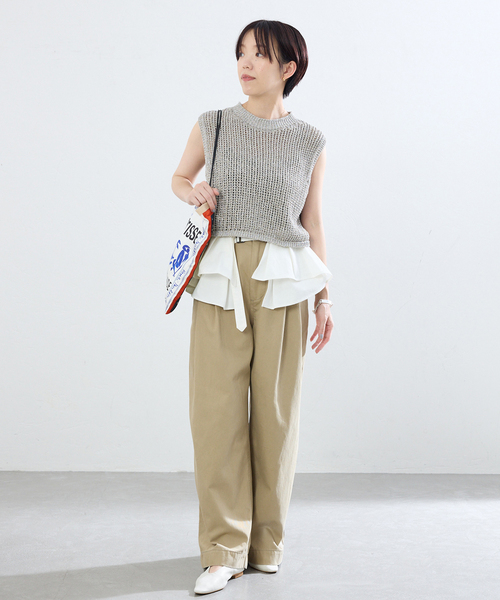 IENA(イエナ)の「《追加2》IENA フラットシューズ IE5C-0420(その他シューズ・レディース・ブラック/ホワイト・36.5/37/37.5/38)」の15枚目の写真