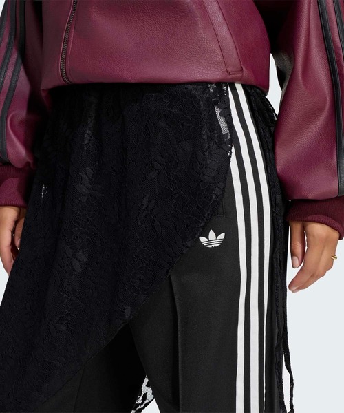 adidas(アディダス)の「レーススカート付き 2イン1 ファイヤーバード ルーズ トラックパンツ / アディダスオリジナルス adidas Originals(スウェットパンツ・レディース・ブラック・XX-LARGE/LARGE/MEDIUM/SMALL/X-LARGE/X-SMALL)」の3枚目の写真