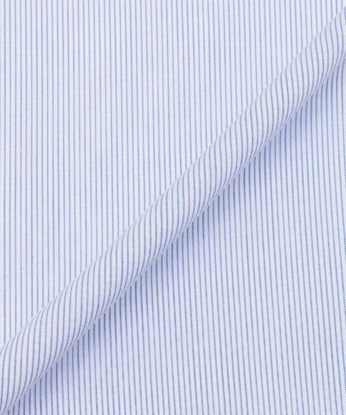 TOKYO SHIRTS(トウキョウシャツ)の「形態安定ノンアイロン ボタンダウン 半袖ビジネスワイシャツ(大きいサイズ)(ビジネスシャツ・メンズ・サックスブルー・首回り45cm/首回り47cm)」の5枚目の写真