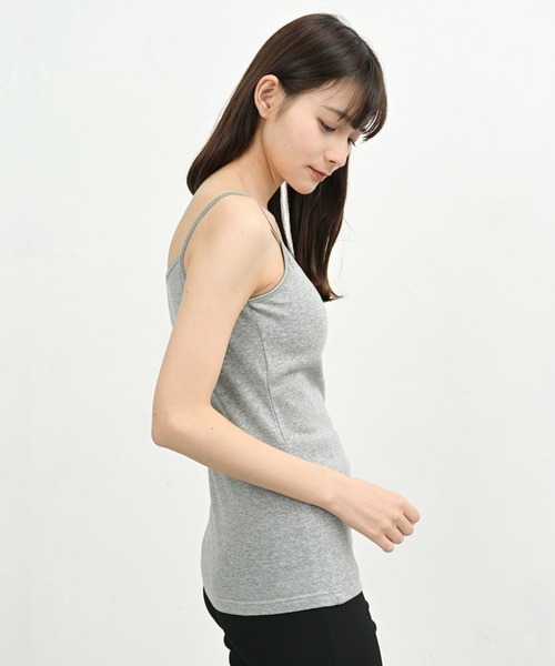 FashionBerry(ファッションベリー)の「綿100% |パッド付き|タンクトップ|キャミソール|レディース インナー|カップ付き|ブラトップ|取り外し可能パッド|大きいサイズ 対応(タンクトップ・レディース・グレー系その他2/ホワイト系その他2/ブラック系その他/グレー系その他/ホワイト系その他/ブラック系その他2・L/M/LL/3L)」の10枚目の写真
