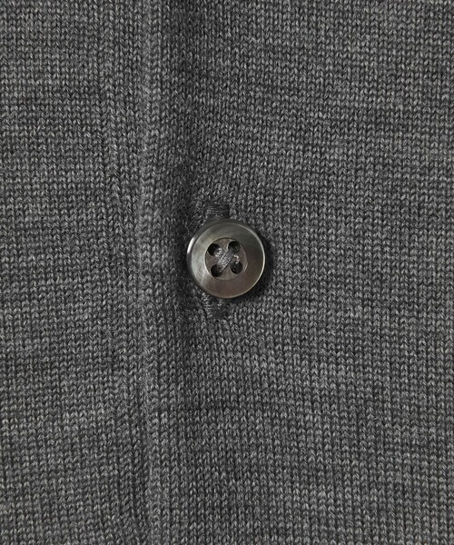 UNITED ARROWS(ユナイテッドアローズ)の「ハイゲージ ニット ポロシャツ(ポロシャツ・メンズ・ネイビー/チャコールグレー・MEDIUM/SMALL/LARGE)」の8枚目の写真