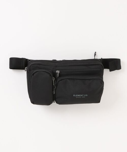 ELEMENT(エレメント)の「ELEMENT メンズ ORGANIZER WAIST PACK その他バッグ 【2026年秋冬モデル】(ボディバッグ/ウエストポーチ・メンズ・ブラック・FREE)」の1枚目の写真