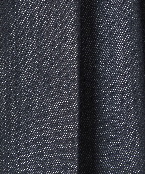 green label relaxing（グリーンレーベルリラクシング）の「［size SHORT/TALLあり］ニーハイワイド パンツ デニム ストレッチ（デニムパンツ・レディース・ネイビー・SHORT/34/36/38/40/42/44/TALL）」の14枚目の写真