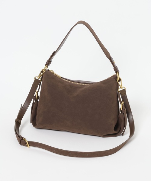 LOWRYS FARM（ローリーズファーム）の「【500mlペットボトル収納可】２ＷＡＹワンショルダーＢＡＧ　1051651（ハンドバッグ・レディース・イエロー/ブラウン/ブラック・FREE）」の16枚目の写真