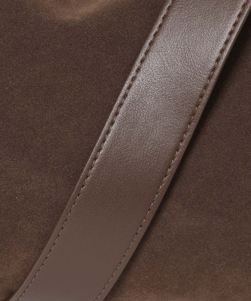 LOWRYS FARM（ローリーズファーム）の「【500mlペットボトル収納可】２ＷＡＹワンショルダーＢＡＧ　1051651（ハンドバッグ・レディース・イエロー/ブラウン/ブラック・FREE）」の8枚目の写真