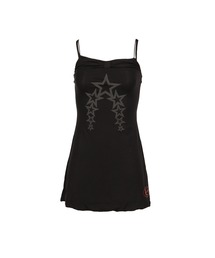 Anomalies Department（アノマリーズディパートメント）の「BLACK LAYERED FAUX TWO-PIECE SLIP DRESS（ドレス）」