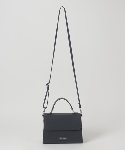 BLUE LABEL CRESTBRIDGE（ブルーレーベルクレストブリッジ）の「PVCトップハンドルバッグ（ショルダーバッグ・レディース・パープル系その他7/ブラック/ダークネイビー・FREE）」の11枚目の写真