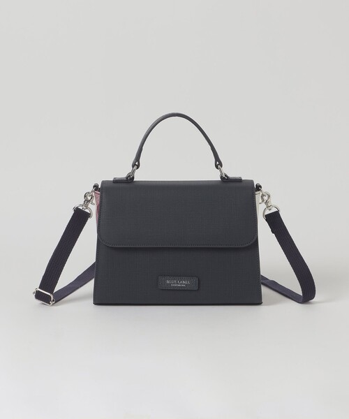 BLUE LABEL CRESTBRIDGE（ブルーレーベルクレストブリッジ）の「PVCトップハンドルバッグ（ショルダーバッグ・レディース・パープル系その他7/ブラック/ダークネイビー・FREE）」の15枚目の写真