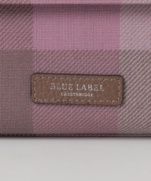 BLUE LABEL CRESTBRIDGE（ブルーレーベルクレストブリッジ）の「PVCトップハンドルバッグ（ショルダーバッグ・レディース・パープル系その他7/ブラック/ダークネイビー・FREE）」の19枚目の写真