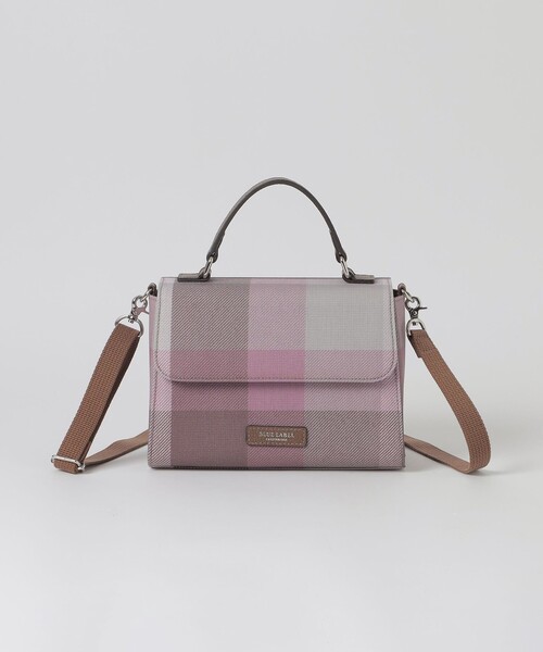 BLUE LABEL CRESTBRIDGE（ブルーレーベルクレストブリッジ）の「PVCトップハンドルバッグ（ショルダーバッグ・レディース・パープル系その他7/ブラック/ダークネイビー・FREE）」の20枚目の写真