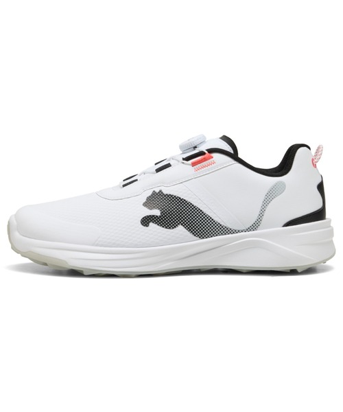 PUMA(プーマ)の「PUMA プーマ メンズ ゴルフ シャドウキャット CPX ディスク スパイクレスシ(スニーカー・メンズ・ホワイト系その他4/ブラック系その他3/ホワイト系その他5・27.0cm/26.5cm/26.0cm/27.5cm/28.0cm/25.5cm/25.0cm)」の2枚目の写真