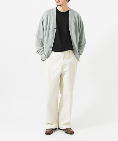 URBAN RESEARCH（アーバンリサーチ）の「CINCH BACK CHINO PANTS（その他パンツ・メンズ・アイボリー/ブラック・LARGE/MEDIUM）」の6枚目の写真