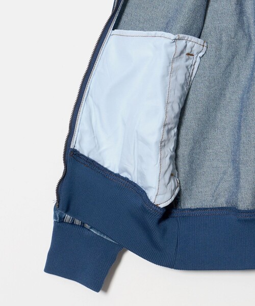 adidas Originals（アディダスオリジナルス）の「【WEB限定】＜adidas Originals＞ファイアーバード デニム ジャケット（ブルゾン・メンズ・ネイビー/ブラック・L/XL/M/S）」の9枚目の写真