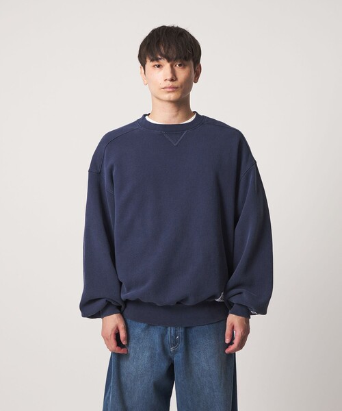 Russell Athletic(ラッセルアスレティック)の「【別注】<RUSSELL ATHLETICxCITEN>スウェットシャツ(スウェット・メンズ・ネイビー・S/M/L)」の4枚目の写真