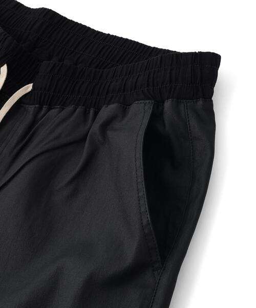 DANKE SCHON(ダンケシェーン)の「【WEB&DEPOT限定】DankeSchon/ダンケシェーン/COATING FLAP CARGO PANT(カーゴパンツ・レディース・ブラック・S/XL/M/L)」の9枚目の写真
