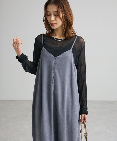Green Parks(グリーンパークス)の「チュールインナー(Tシャツ/カットソー・レディース・ホワイト系その他2/ブラック/ブラウン・FREE)」の22枚目の写真