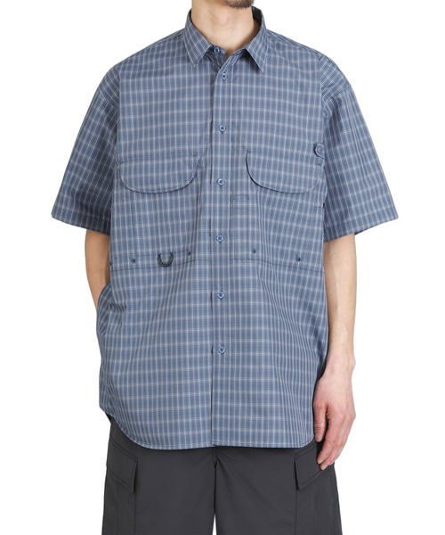 DAIWA PIER39（ダイワピア39）の「DAIWA PIER39 / ダイワ ピアサーティナイン：TECH FISHING SHIRT S/S SUMMER PLAID：BE-70026[PIE]（シャツ/ブラウス・メンズ・グリーン系その他・M）」の3枚目の写真