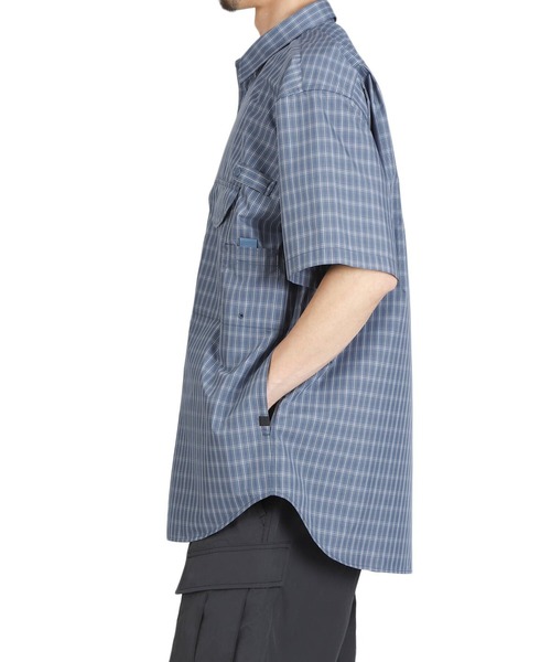 DAIWA PIER39（ダイワピア39）の「DAIWA PIER39 / ダイワ ピアサーティナイン：TECH FISHING SHIRT S/S SUMMER PLAID：BE-70026[PIE]（シャツ/ブラウス・メンズ・グリーン系その他・M）」の4枚目の写真