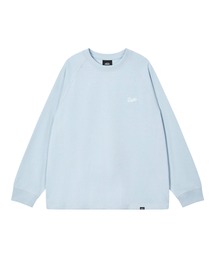 SMALL LINE PATCH RAGLAN LS T-SHIRT