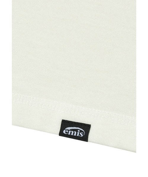 EMIS(イミス)の「SMALL LINE PATCH RAGLAN LS T-SHIRT(Tシャツ/カットソー・レディース・ブルー/ブラウン/クリーム・MEDIUM/SMALL)」の13枚目の写真
