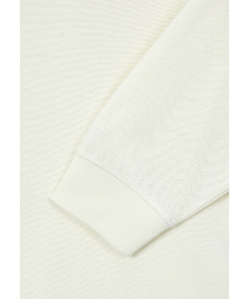 EMIS(イミス)の「SMALL LINE PATCH RAGLAN LS T-SHIRT(Tシャツ/カットソー・レディース・ブルー/ブラウン/クリーム・MEDIUM/SMALL)」の12枚目の写真