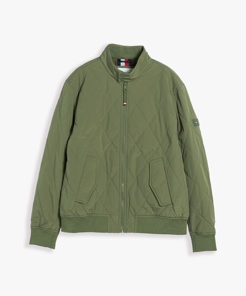 TOMMY HILFIGER(トミーヒルフィガー)の「パッカブル キルテッド ハリントン ブルゾン(その他アウター・メンズ・カーキ/ネイビー・SMALL/MEDIUM/X-LARGE/LARGE)」の9枚目の写真